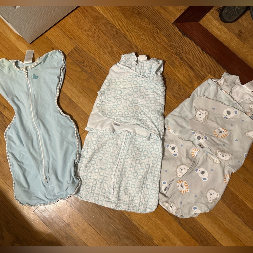 Love to Dream & halo Swaddles lot